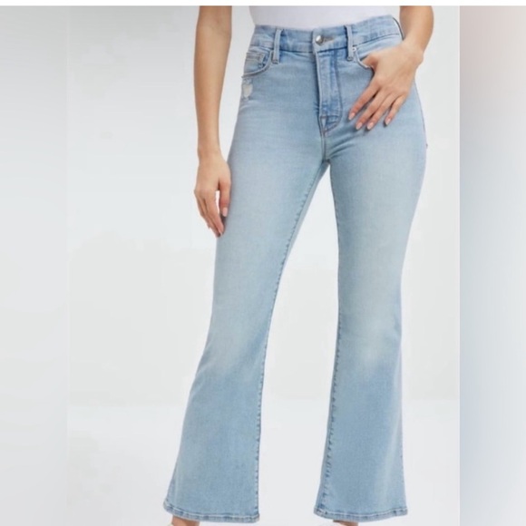 Good American Bootcut Jeans in Indigo 403 - Size 8